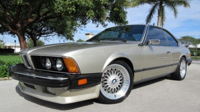 1985 BMW 635 CSI 5 SPEED MANUAL, TRULY A RARE FIND IN AMAZING CONDITION, NICE!!! 1985 BMW 6-Series 2Dr