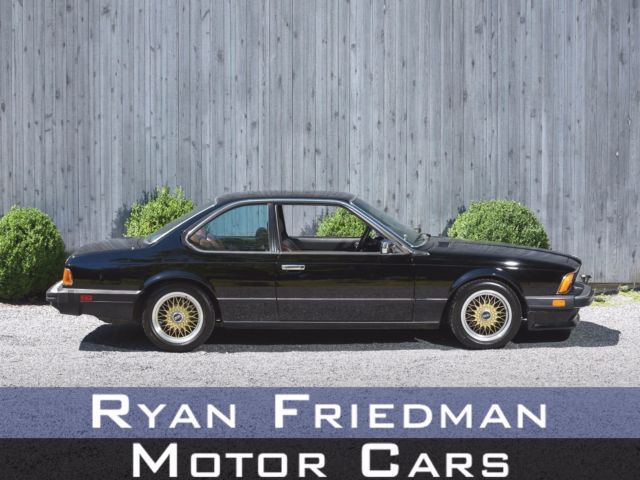 1985 BMW 635 CSI 635CSi 94,477 Miles Black Coupe I6 3.4L Manual 1985 BMW 635 CSI 635CSi