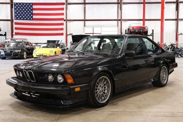1985 BMW 635csi 160219 Miles Schwartz Black Coupe 3.5L Inline 6 5 Speed Manual 1985 BMW 6-Series --