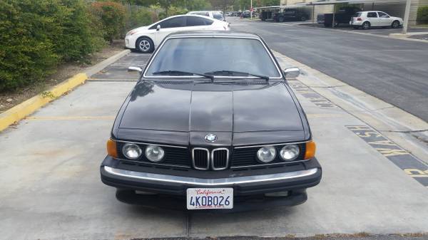 1985 BMW 635CSi (Black) 1985 BMW 6-Series