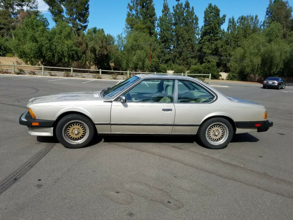 1985 BMW 635CSi Coupe 3.5L SOHC 24v Inline 6 5 Speed Manual 1985 BMW 635CSI