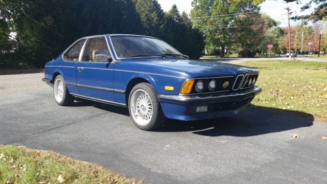 1985 BMW 635csi EURO 5 speed dog leg, slick top 1985 BMW 6-Series 635CSi