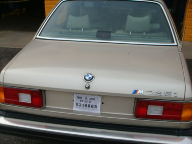 1985 BMW 7-Series Base Sedan 4-Door - photo 4