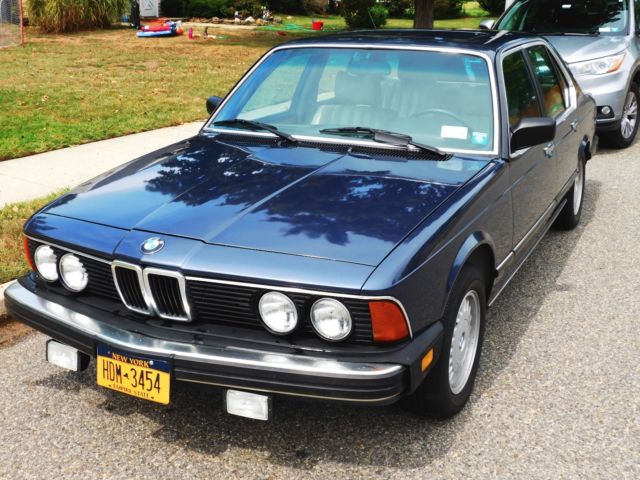 1985 BMW 735i E23 - SHARK IN GREAT CONDITION 1985 BMW 7-Series SHARK NOSE