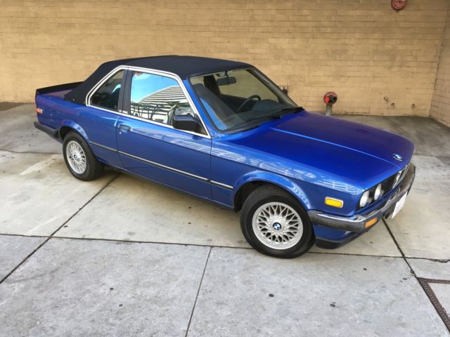 1985 BMW Baur TC 323i 1985 BMW 3-Series Convertible