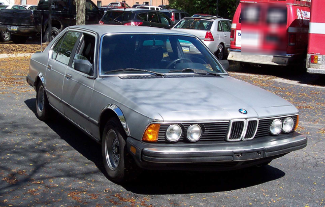 1985 BMW Shark Nose E23 735i 735 I sedan 1985 BMW 7-Series