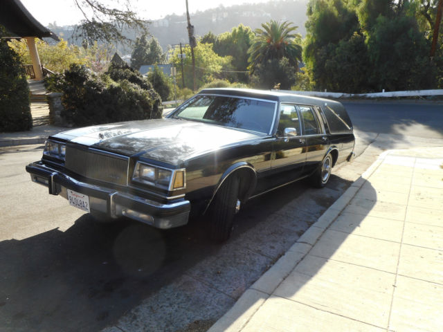 1985 Buick Estate Wagon landau funeral coach 1985 Buick Hearse