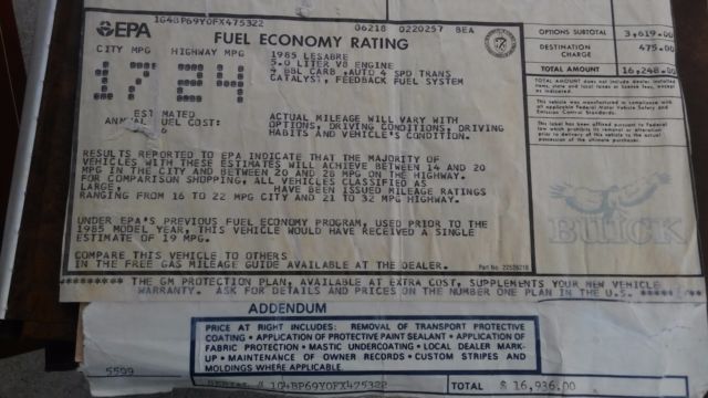 1985 Buick LeSabre - photo 11