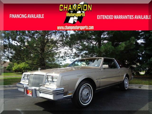 1985 Buick Riviera 2dr Coupe 40406 Miles "Light Sandstone Metallic" Coupe/Hatchb 1985 Buick Riviera 2dr Coupe