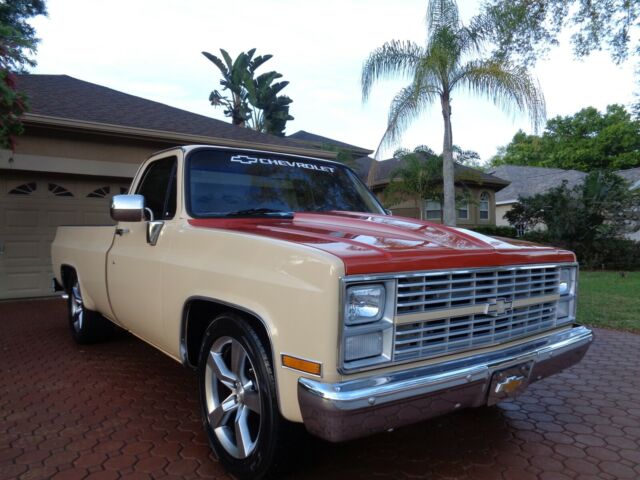 1985 C-10 CHEVROLET CUSTOM DELUXE 454 "CRATE" MOTOR 2O"FOOSE WHLS A/C PRISTINE!! 1984 Chevrolet C-10 CUSTOM DELUXE