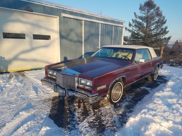 1985 Cadillac Eldorado 64k miles survivor car runs and drives beautiful 1985 Cadillac Eldorado