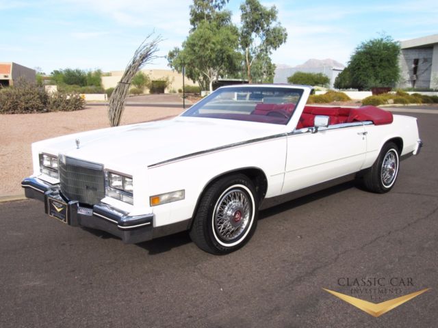 19850000 Cadillac Eldorado Biarittz Convertible