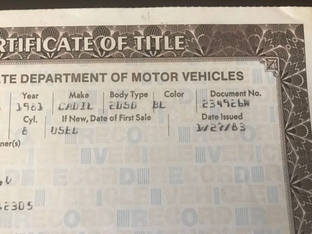 1981 Cadillac Eldorado biarritz - photo 11