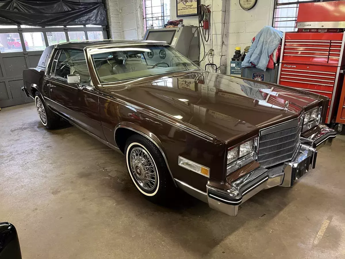 1985 Cadillac Eldorado Brown Biarritz 1985 Cadillac Eldorado Biarritz