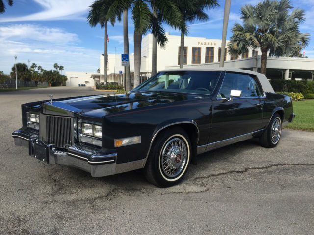 1985 Cadillac Eldorado Coupe Biarittz Coupe 18k Original Miles, Garaged Like New 1985 Cadillac Eldorado Base Coupe 2-Door
