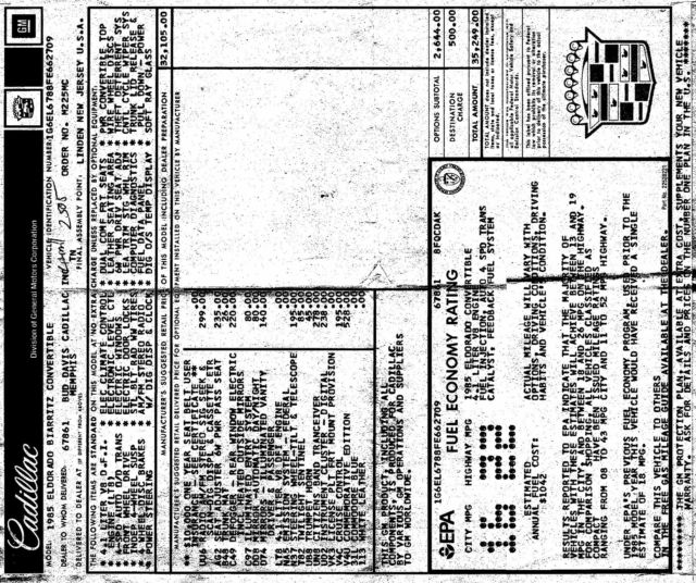 1985 Cadillac Eldorado - photo 12