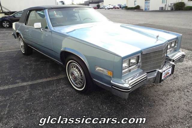 1985 Cadillac Eldorado Low Miles Beautiful Shape Low Reserve 1985 Cadillac Eldorado 2Dr Coupe