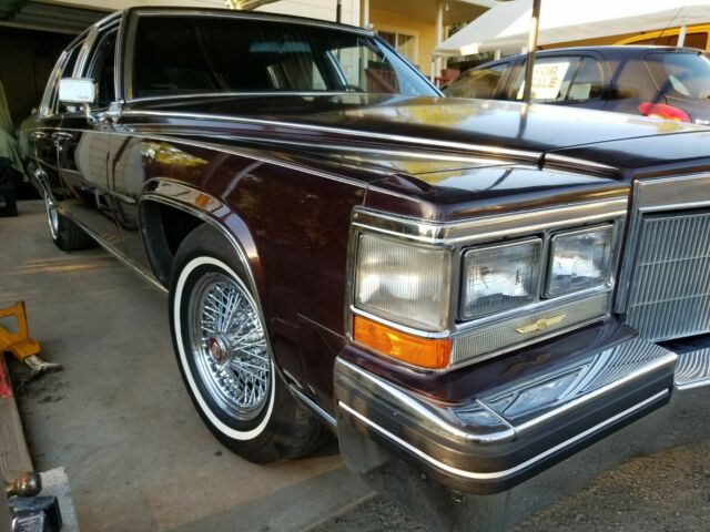1985 Cadillac Fleetwood Brougham d'Elegance 51k original miles one owner car!!!! 1985 Cadillac Fleetwood