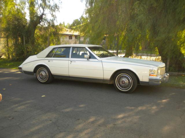 1985 Cadillac Seville excellent 4-Door 4.1L vintage leather interior low miles 1985 Cadillac Seville Base Sedan 4-Door