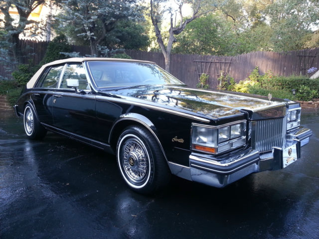 1985 Cadillac Seville Sedan 4-Door 4.1L One Owner California Car 1985 Cadillac Seville
