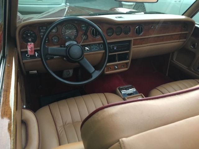 1985 Rolls-Royce Corniche Cornish Convertible Good Condition Garnet - photo 8