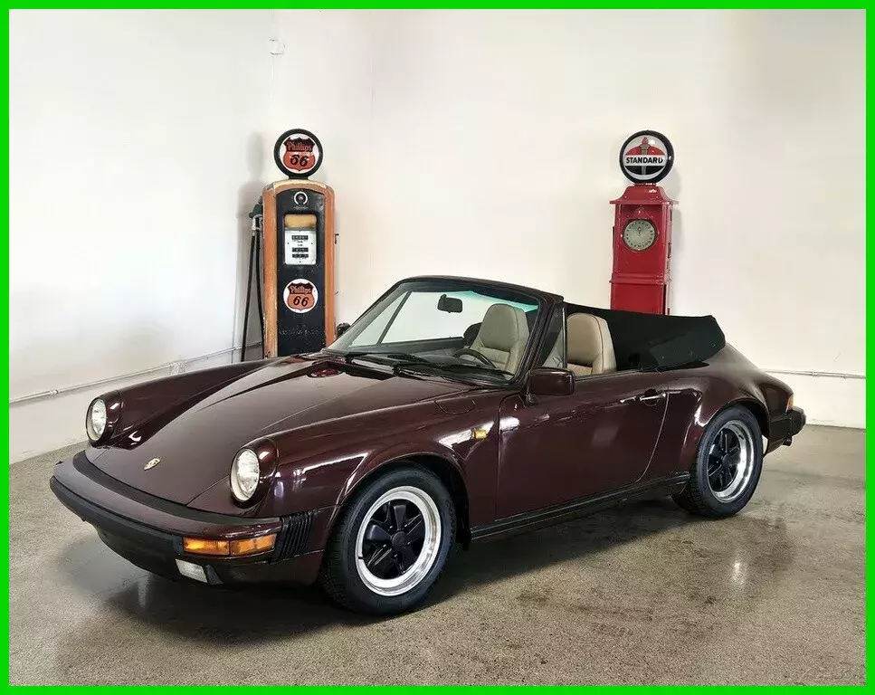 1985 CARRERA CABRIOLET REBUILT ENGINE NEW TIRES 1985 Porsche 911 Carrera Cabriolet