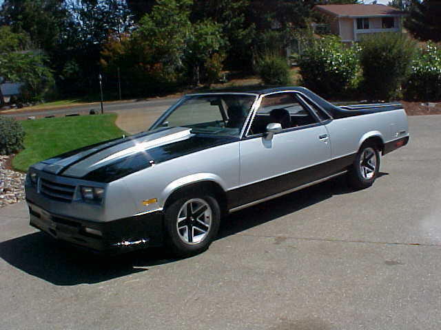 1985 CHEV EL CAMINO CONQUISTA SS 1985 Chevrolet El Camino