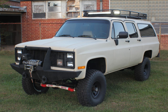 1985 Cheverolet Suburban K10 Turbo Diesel, Customized Inside and Out 1985 Chevrolet Suburban