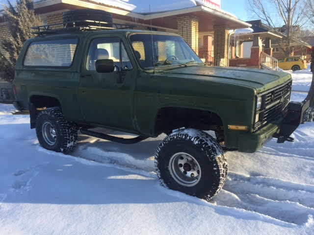 1985 Chevrolet Blazer C10 M1009 CUCV Military Vehicle 6.2 Diesel survivalist 1985 Chevrolet Blazer C10
