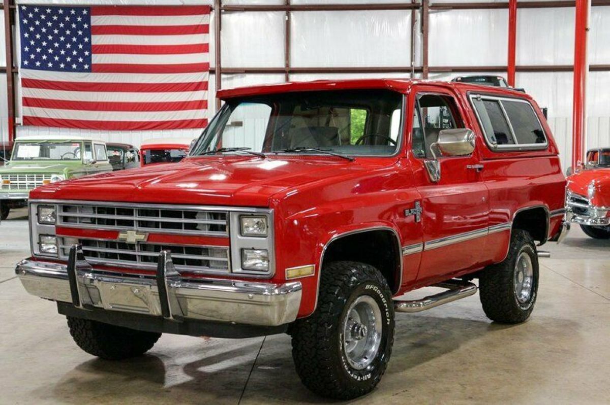 1985 Chevrolet Blazer K5 79922 Miles Red SUV 454ci V8 4-Speed Automatic 1985 Chevrolet Blazer K5