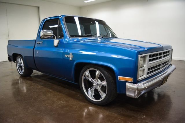 1985 Chevrolet C-10 48906 Miles BLUE Pickup Truck 5.0L V8 Turbo 350 1985 Chevrolet C-10 --