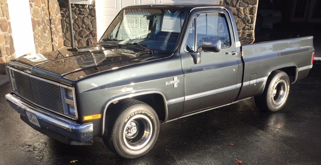 1985 Chevrolet C10 Pickup Grey RWD Automatic 1985 Chevrolet C10
