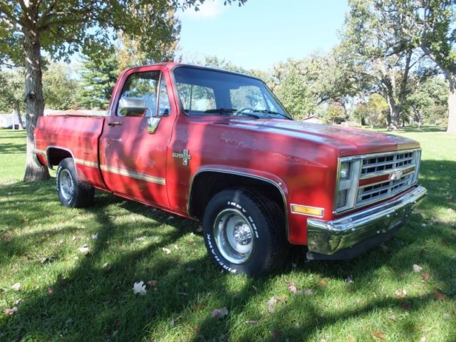 1985 Chevrolet C10 Regular Cab Short 81-87 C/K 1500 GMC 1981 1982 1983 1984 1986 1985 Chevrolet C-10 C/K1500