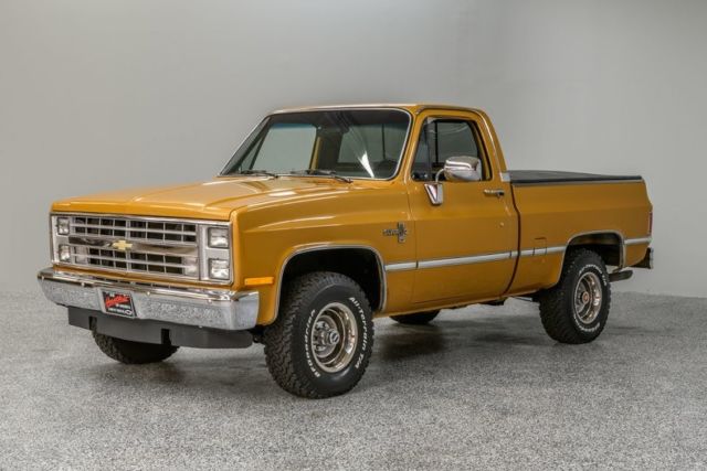 1985 Chevrolet C10 Silverado 2834 Miles Colorado Gold Pickup Truck 305ci; 5.0L A 1985 Chevrolet C-10 Silverado