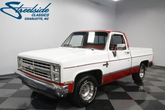 1985 Chevrolet C10 Silverado 34021 Miles Red Pickup Truck 383 V8 4 Speed Automat 1985 Chevrolet C-10 Silverado