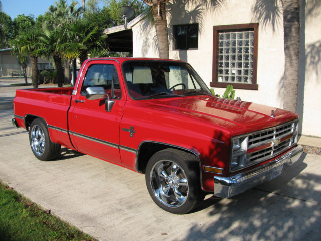 1985 Chevrolet c10 silverado shortbed v8 all power custom wheels NICE!! 1985 Chevrolet C-10