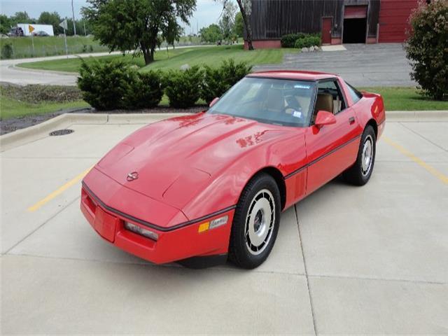 1985 Chevrolet Corvette $1 NO RESERVE Saddle 47,907 Miles Bright Red 8 Cylinder 1985 Chevrolet Corvette $1 NO RESERVE Saddle
