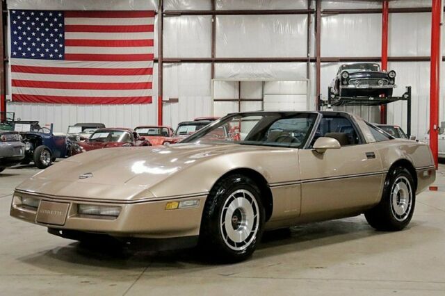 1985 Chevrolet Corvette 96988 Miles Gold Coupe 5.7L V8 Tremec 5-Speed 1985 Chevrolet Corvette