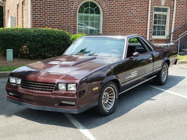 1985 Chevrolet El Camino SS Choo Choo Edition Runs and Drives Great NR 1985 Chevrolet El Camino Choo Choo Customs