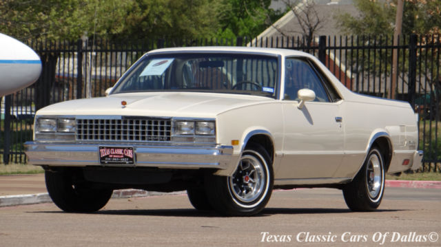1985 Chevrolet El Camino Standard Cab Pickup 2-Door 4.3L V6 Beige Original Video 1985 Chevrolet El Camino