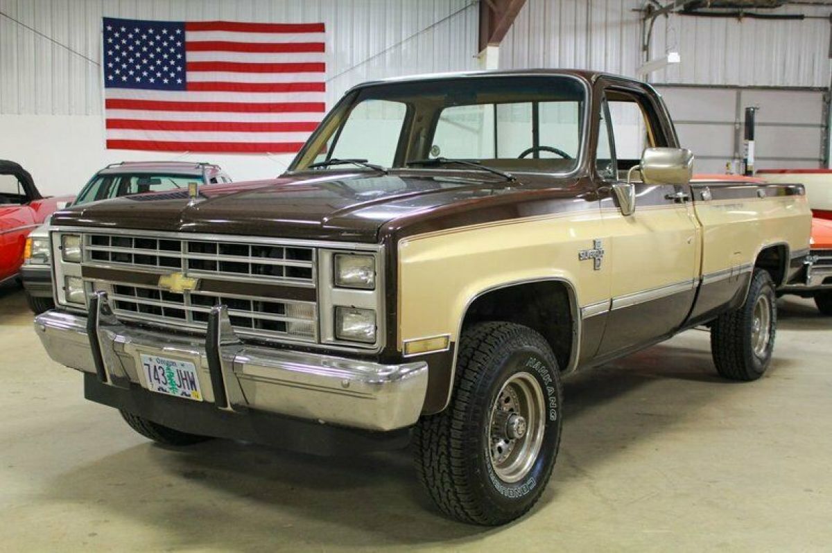 1985 Chevrolet K-10 23360 Miles Brown Truck 350ci V8 Automatic 1985 Chevrolet Other Pickups