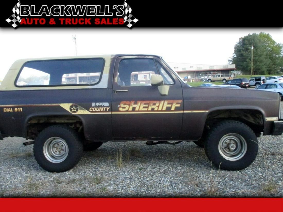 1985 Chevrolet K Blazer MILLITARY 53206 Miles Brown SUV 6.2 Automatic 1985 Chevrolet K Blazer MILLITARY