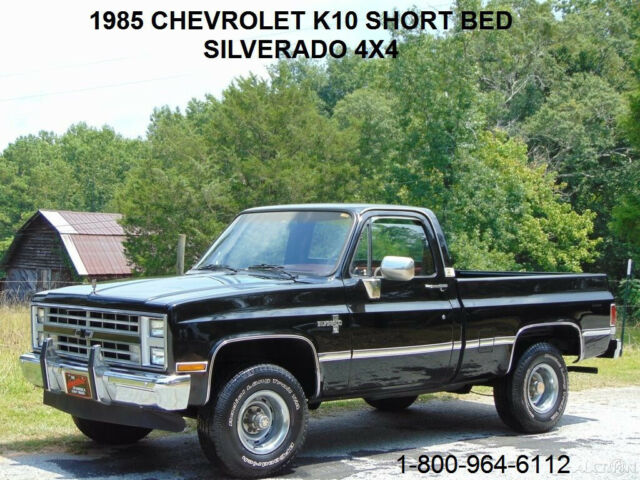 1985 CHEVROLET K10 SILVERADO 4X4 350 V8 FULLY RESTORED TO ORIGINAL SHORT BED 1985 Chevrolet K10 MUST SEE FULLY RESTORED SILVERADO K10 NO RUST