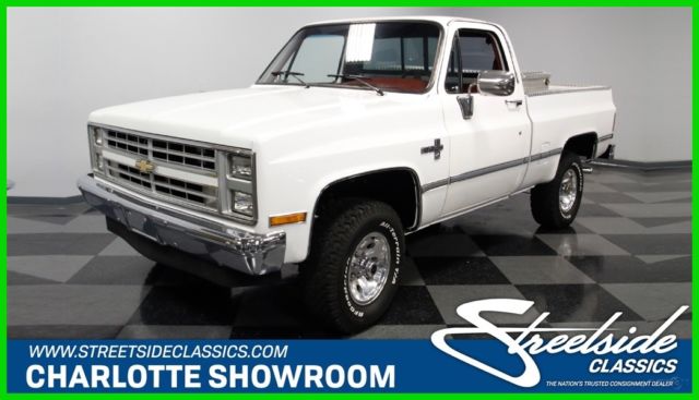 1985 Chevrolet K10 Silverado 4x4 Pickup Truck 1985 Silverado 4x4 Used Manual 4WD 1985 Chevrolet K10 Silverado 4x4