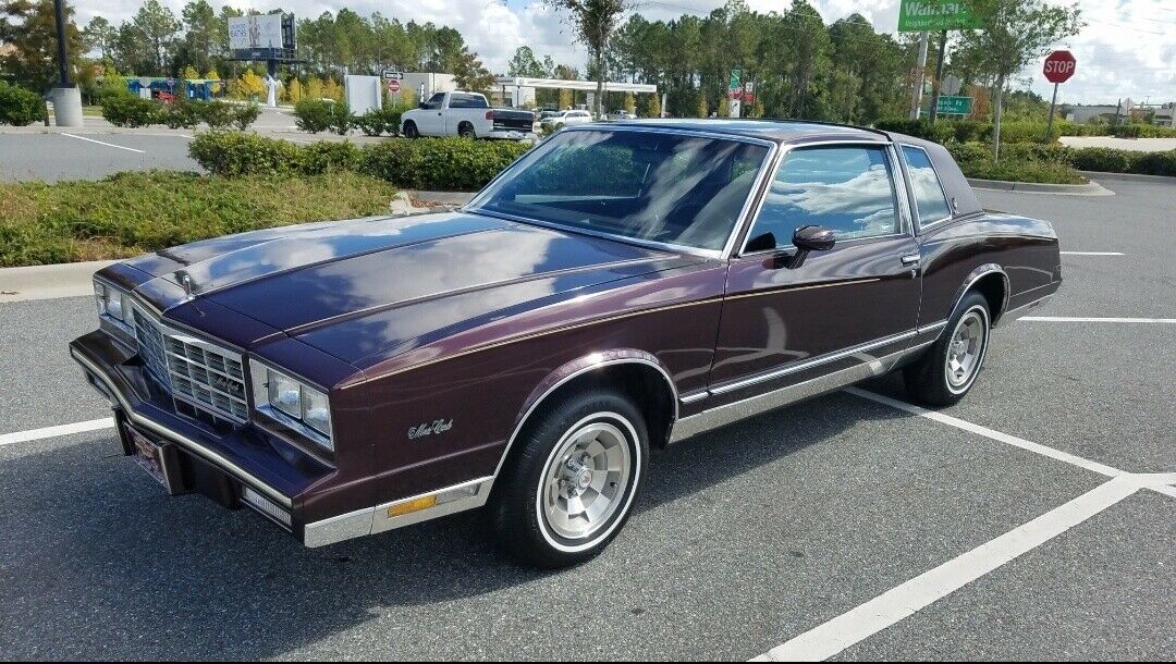 1985 Chevrolet Monte Carlo Coupe Purple RWD Automatic CL 1985 Chevrolet Monte Carlo CL