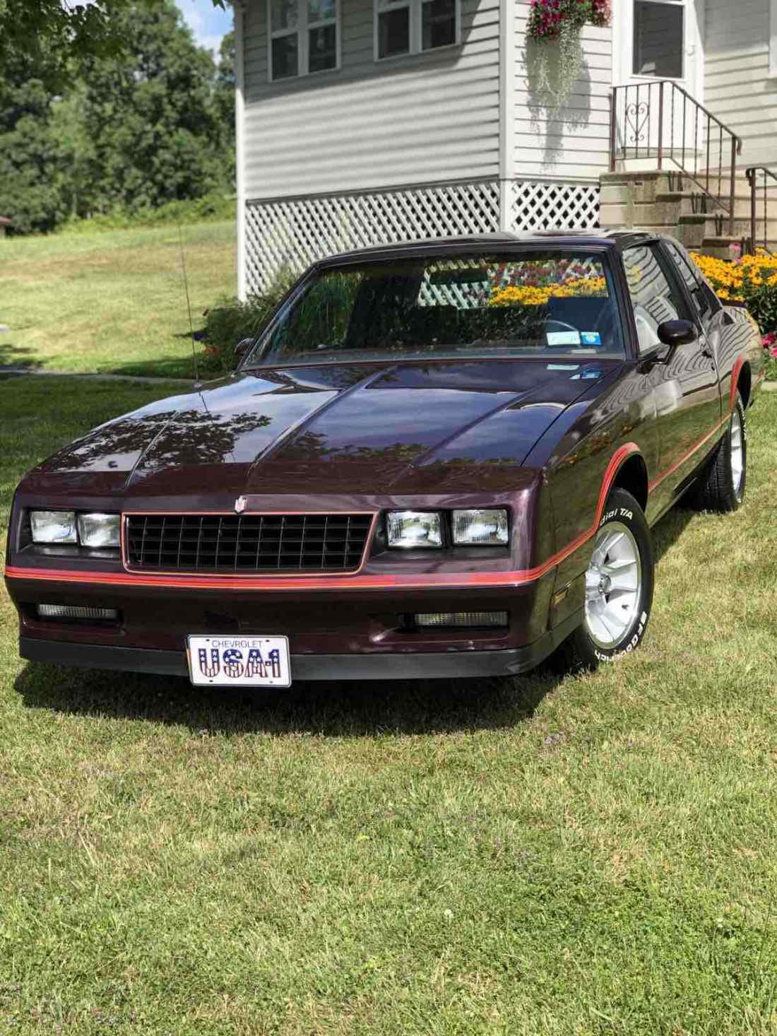 1985 Chevrolet Monte Carlo Coupe Red RWD Automatic 1985 Chevrolet Monte Carlo