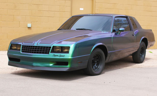 1985 Chevrolet Monte Carlo True Super Sport SS 305 Frame Off Chameleon Aerocoupe 1985 Chevrolet Monte Carlo
