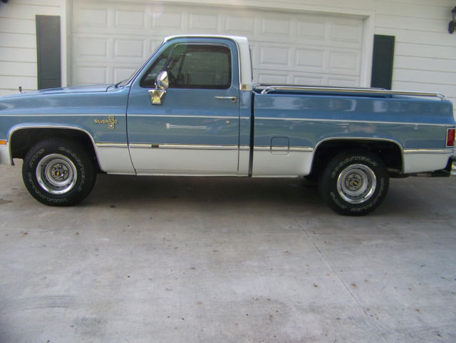 1985 Chevrolet Siverado short bed Factory A/C PS.PB.PW. 1985 Chevrolet Silverado 1500 Original