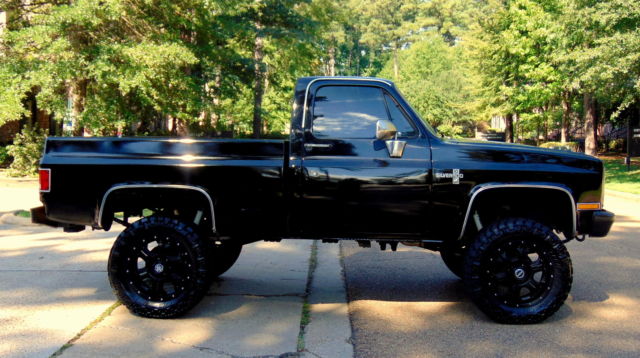 1985 CHEVY 4X4 TRUCK 402 BBC 700R4 20'S 35'S 9" LIFT $16K IN RECEIPTS BLUEPRINT 1985 Chevrolet C-10 C-10 SWB 4X4 TRUCK CHEVY GMC BBC SIERRA SILVERADO