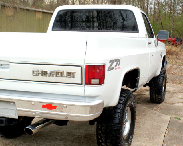1985 Chevrolet C-10 TRUCK 1500 SILVERADO C/K K10 CHEVY GMC 4X4 Z71 - photo 7